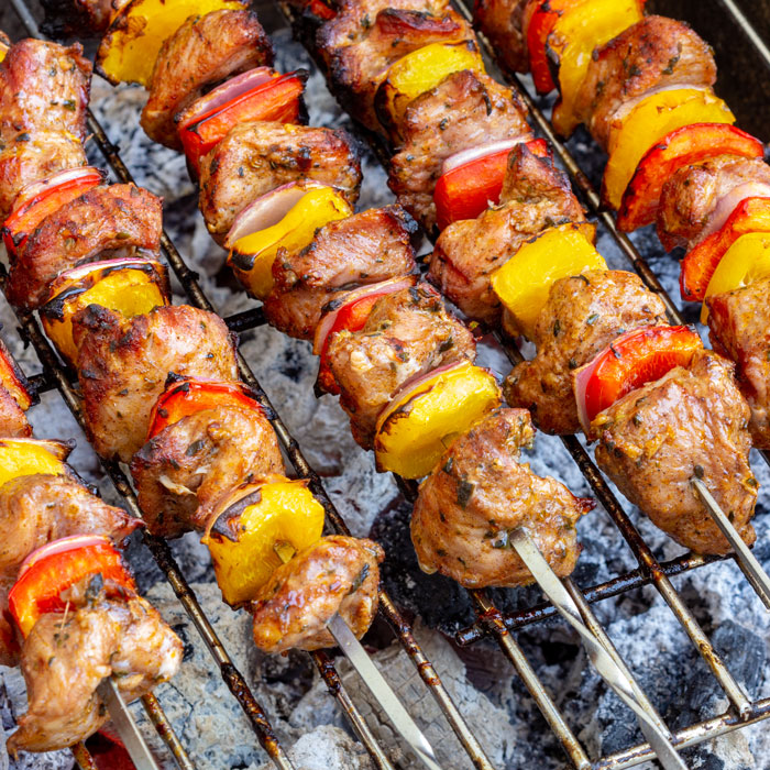 kabobs and grilling
